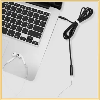 Аудиокабель Прочный и надежный Удлинитель для наушников премиум-класса Адаптер для наушников Redmi Кабель динамика для наушников