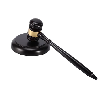 Аукционный молоток из деревянного судейского молотка со звуковым блоком для аукциона адвокатов и судей ручной работы