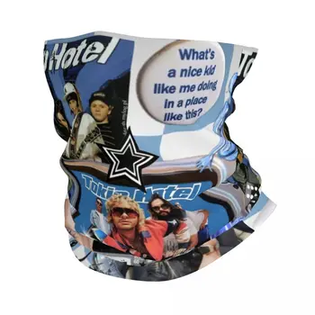 Бандана Tokio Hotel, гетры с принтом рок-музыки, шарф для лица, теплая маска для лица, Спорт на открытом воздухе, Унисекс для взрослых, круглый сезон