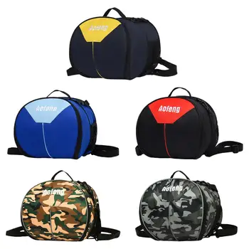 Баскетбольная сумка через плечо с 2 боковыми карманами, застегивающаяся на двойную молнию, прочная футбольная сумка для хранения софтбола, футбола, волейбола