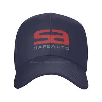 Безопасная автоматическая печать логотипа, графическая повседневная джинсовая кепка, вязаная шапка, бейсболка