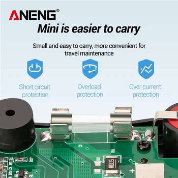 Бесконтактный тестер-детектор ANENG Mini M118A с мультиметром на 6000 отсчетов