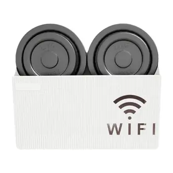 Беспроводной Wi-Fi Роутер Ящик для хранения В гостиной Wifi Органайзер Коробка Украшение Настенный Стеллаж для телевизионных приставок Кабельные блоки питания