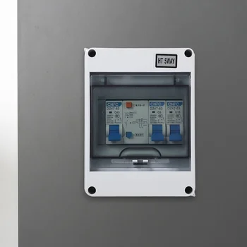 Бытовой автоматический выключатель переменного тока Миниатюрный пластиковый терминал с переключателем перегрузки по току Home