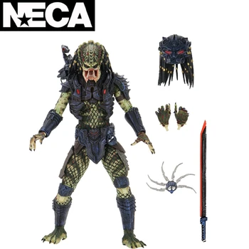 В наличии NECA Original Predator 2 Ultimate Lost Predator 7-дюймовая фигурка для мальчиков Подарочная коллекция