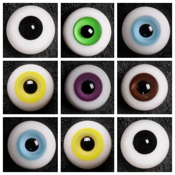 В наличии Кукла BJD Eyes Размер глазного яблока 1/3 1/4 1/6 1/8 yosd SD MSD Светло-серый Темно-Зеленый черный коричневый Красно-Фиолетовый Дымчатый 8 10 12 14 16