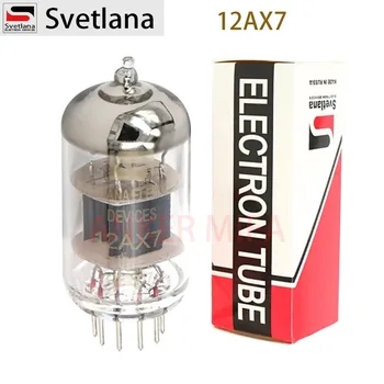 Вакуумная трубка Svetlana 12AX7 с точным подбором клапана Замените электронную трубку 12AX7 ECC83 6N4 для усилителя