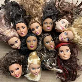 Винтажное Новое поступление, редкая коллекция, 1/6 кукольных голов, кукольная голова принцессы, игрушки для волос, детский макияж, игрушка своими руками