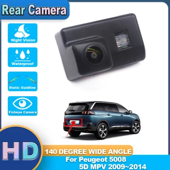 Водонепроницаемая Высококачественная RCA Автомобильная Камера Заднего Вида Для Парковки АВТО HD CCD CAM Для Peugeot 5008 5D MPV 2009 ~ 2013 2014