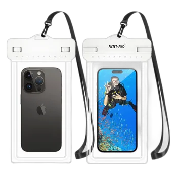 Водонепроницаемый чехол для телефона PictetFino для Iphone Samsung Xiaomi, сухая сумка для плавания, подводный чехол, водонепроницаемая сумка, чехол для мобильного телефона