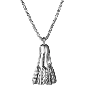 Высококачественное ожерелье с подвеской в виде готической стрелы Для женщин, Леди, Вечеринка для девочек, День рождения, ожерелье из нержавеющей стали, ювелирный подарок, Длинная цепочка