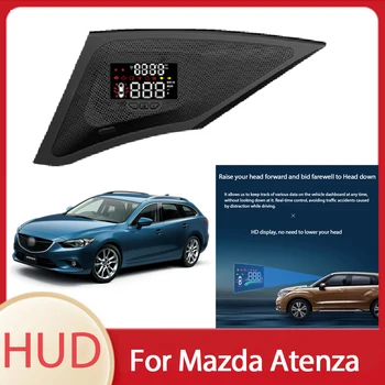 Высококачественные автомобильные электронные аксессуары, головной дисплей HUD, проектор спидометра OBD, бортовой компьютер для Mazda Atenza