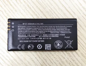 Высококачественный Аккумулятор 1650mAh BP-5T BP5T BP 5T для Nokia Lumia 820 Lumia 820T battery