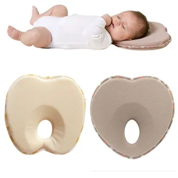 Горячая Детская Подушка с защитой от крена в форме сердца для малышей, Защищающая голову Спящего ребенка, Постельное Белье для новорожденных