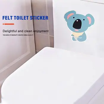 Декоративная Наклейка Для Дезодорации Туалета Экологически чистый Нетканый Самоклеящийся Съемный Дверной Бумажный Стикер Ароматерапия WC Sticke O7U5