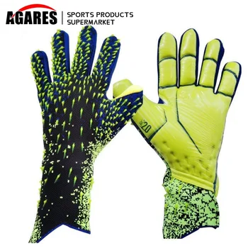 Детские футбольные вратарские перчатки, профессиональные спортивные тренировки для взрослых, мужские износостойкие детские латексные перчатки для футбольных вратарей