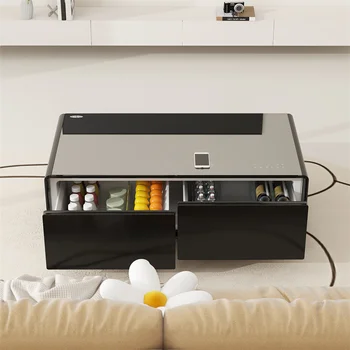Дизайн беспроводного зарядного устройства с динамиками для холодильного столика и журнального столика