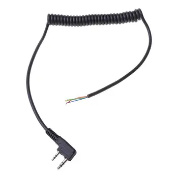 Динамик рации, микрофон, замена 4-проводного кабеля 2P для UV5R/TK370/YTY