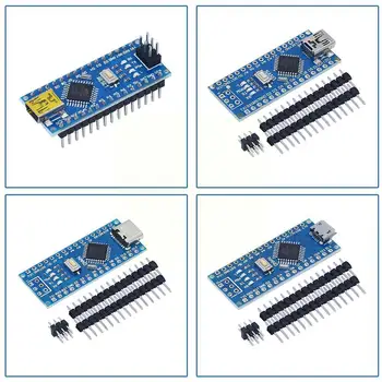 Для Arduino Nano3.0 Контроллер ATMEGA328 Совместимая Плата Разработка модуля платы PCB B9L8