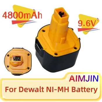 Для Dewalt 9.6V 4800mAh NI-MH Аккумулятор Перезаряжаемый Электроинструмент Резервный Портативный Аккумулятор, Для DE9061 DE9062 DW9061 DW9062 DE9036 DW9