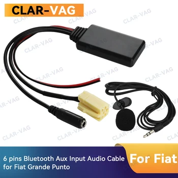 Для Fiat Для Alfa Для Lancia для Benz SMART 451 Модуль Bluetooth 5.0 Адаптер приемника Радио Стерео кабель AUX Адаптер