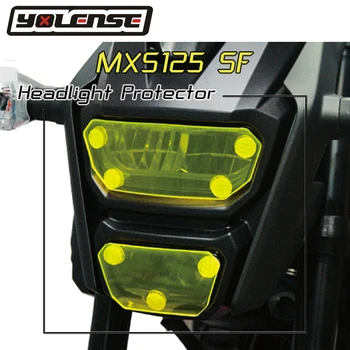 Для HONDA MSX125 SF MSX 125 SF 2016 2017 2018 Защита фары мотоцикла Головной свет Щит Экран Защитная крышка объектива