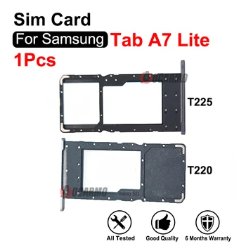 Для Samsung Galaxy Tab A7 Lite SM-T220 T225 Запасные части для sim-карты Micro SD Слот для SIM-карты