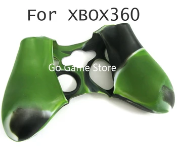 Для xbox360 Беспроводной контроллер Xbox 360 Камуфляж Силиконовый чехол Джойстик Гелевая кожа Мягкий защитный чехол