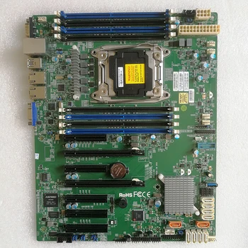 Для встраиваемой материнской платы Supermicro LGA2011 E5-1600/2600 семейства V3/V4 DDR4 ECC i210 Dual Port GbE LAN 7 слотов PCI-E X10SRL-F