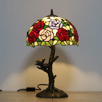 Европа и Соединенные Штаты Ретро прикроватная лампа в помещении Прикроватная лампа в помещении Настольная лампа с бабочкой Декоративная