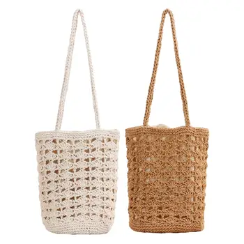 Женская сумка через плечо, повседневная сумка-ранец, летняя пляжная сумка на весну-лето на открытом воздухе