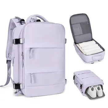 Женский рюкзак для путешествий в самолете, большой многофункциональный багаж, водонепроницаемые спортивные сумки, чемодан, деловые сумки для ноутбука, ручная кладь для девочек