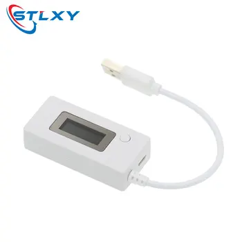 ЖК-USB Детектор Вольтметр Амперметр Мобильное Зарядное Устройство Тестер Емкости Измеритель Напряжения Тока Монитор Зарядки 3 В-7 В постоянного тока 3-7 В