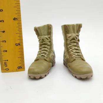 Камуфляжный песок для солдата-солдата в масштабе 1/6, армейские ботинки армии США, пустотелая обувь, модель для коллекций игрушек с 12-дюймовыми фигурками.