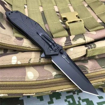 Качественный складной нож KERSHAW 1990 Black для улицы, портативный карманный зажим, походный охотничий нож, кухонные инструменты для чистки овощей с подарочной коробкой