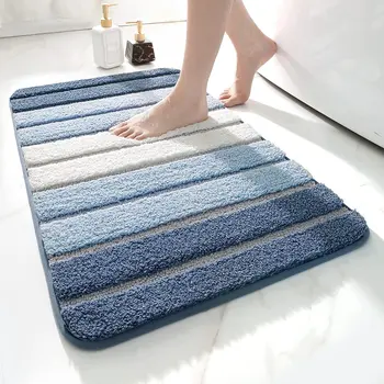 Коврик для ванной комнаты DEXI с нескользящим рисунком пианино, впитывающий коврик для ванной, коврик