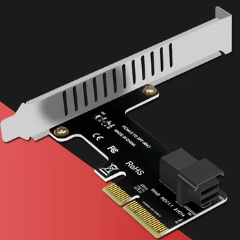 Конвертер карт расширения PCI E в SFF-8643 PCI-EX4 / X8 / X16 PCIE X4 в SFF8643 PCIE В U2