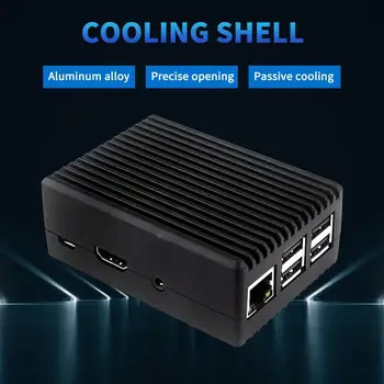 Корпус с пассивным отводом тепла для Raspberry Pi 3B/3B + Комплект охлаждающей крышки