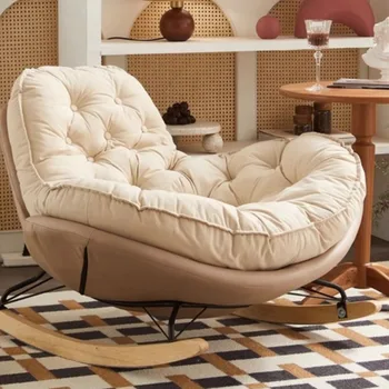 Кресло для чтения для ленивого отдыха, Дизайн спальни, Удобное кресло для макияжа, мобильные массажные пуфы, мебель для гостиной