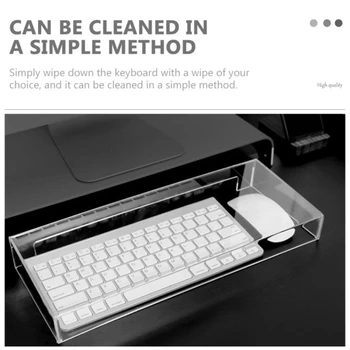 Крышка клавиатуры, акриловый защитный чехол-прозрачный Anti Cat для настольного ноутбука, подставка для клавиатуры игрового компьютера, прозрачная