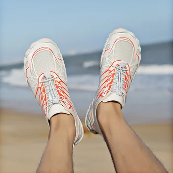 Летняя водная обувь Унисекс, Быстросохнущие Кроссовки для плавания босиком на морском пляже, Мужские И женские Кроссовки для плавания Вверх по течению, Треккинг, Спортивная Водная обувь