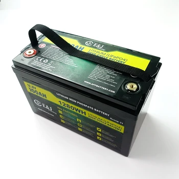 Литиевая батарея LiFePO4 12 В 120 Ач с системой BMS Lifepo4