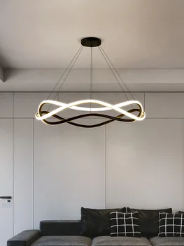 Люстра для гостиной скандинавская лампа для гостиной простая современная круглая лампа для столовой персонализированное освещение лампы для гостиной
