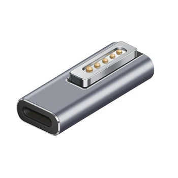 Магнитный USB C Адаптер PD Type C Разъем для быстрой зарядки MacBook Air/Pro