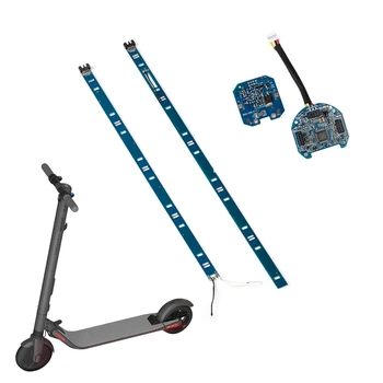 Металлическая плата защиты аккумулятора для электрического скутера BMS 36V ES1 ES2 ES4, Литиевая панель защиты, поддержка связи
