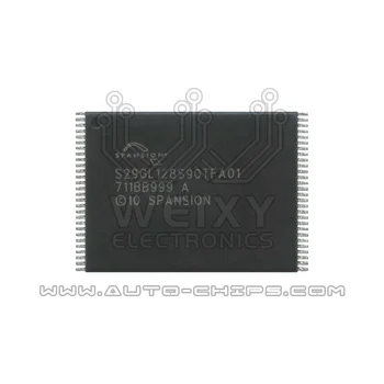 Микросхема S29GL128S90TFA01 используется в автомобильных радиоприемниках
