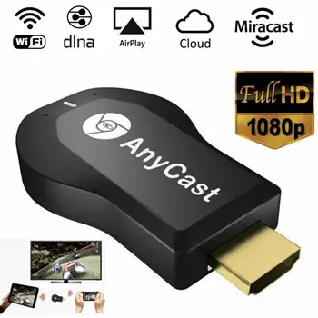 Мини-ТВ-Стик для Smart TV Anycast m4plus 1080P HD Multiple M4 Plus TV Stick Адаптер Android WiFi Dongle DLNA Airplay TV Smartv