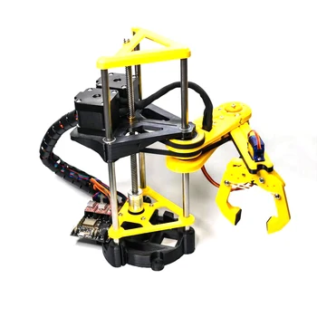 Многоосевая Рука Робота Scara 3D Печатающая Модель Манипулятора для Arduino Robot DIY Kit с Шаговым Двигателем Claw ESP8266 Programmable
