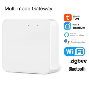 Многорежимный концентратор Smart Gateway Wifi Bluetooth Zigbee Smart Home Bridge Пульт дистанционного управления для Smart Life Alexa Home