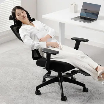 Мобильное офисное кресло для игр, Эргономичная гостиная, Черное офисное кресло для кабинета, акцент на Индивидуальную мебель для дома Cadeira Computador